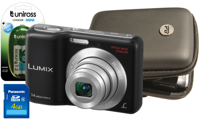 Panasonic DMC-LS6 Black Camera Kit 2 x AA