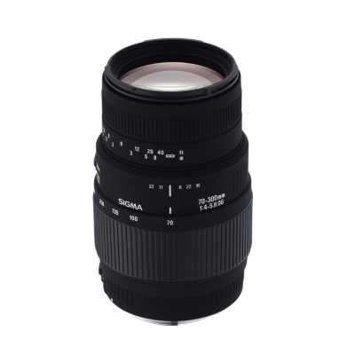 Sigma 70 300MM LENS, Black SIG216