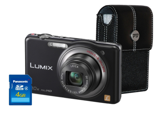 Panasonic DMC-SZ7 Black Camera Kit inc 4GB SD