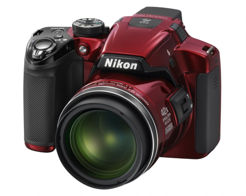Nikon Coolpix P510 3D Camera Red 16MP 42xZoom