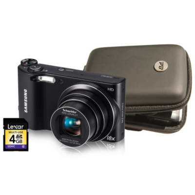 WB150 Black Camera Kit inc Case and 4Gb