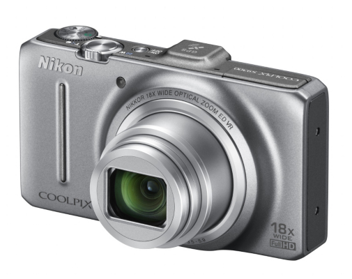 Nikon Coolpix S9300 Digital camera Silver - 16MP