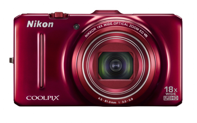 Nikon Coolpix S9300 Digital camera Red - 16MP