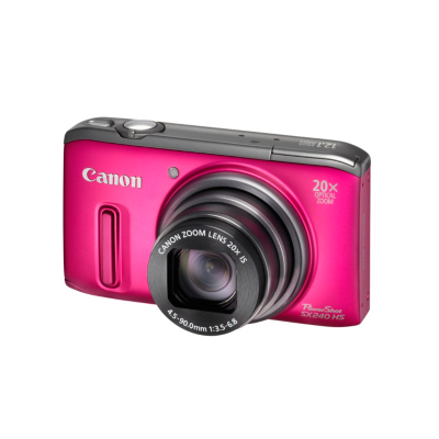 Powershot SX240 HS Camera Pink 12MP