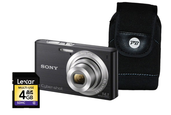 Sony DSC-W610 Camera Black Kit 1 inc 4Gb SD Card