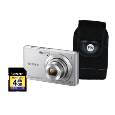 DSC-W610 Camera Silver Kit 1 inc 4Gb SD