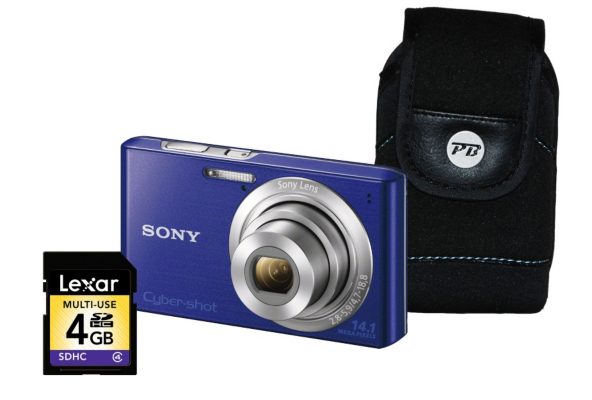 Sony DSC-W610 Camera Blue Kit 1 inc 4Gb SD Card