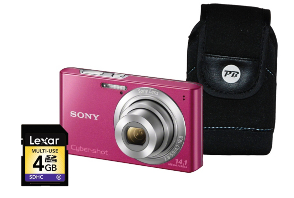 Sony DSC-W610 Camera Pink Kit 1 inc 4Gb SD Card