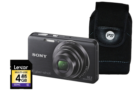 Sony DSC-W630 Camera Black Kit 1 inc 4Gb SD Card
