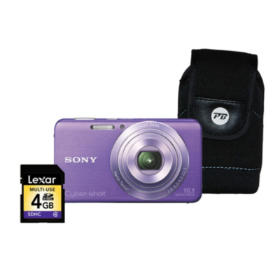 DSC-W630 Camera Violet Kit 1 inc 4Gb SD