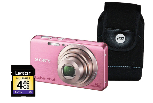 Sony DSC-W630 Camera Pink Kit 1 inc 4Gb SD Card