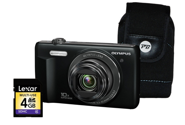 Olympus VR-340 Smart 3D Black Camera Kit inc 4GB