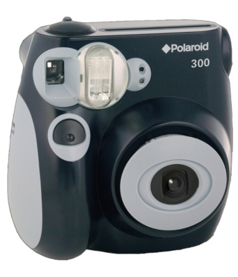 Polaroid PIC300 Instant Digital Camera - Black,