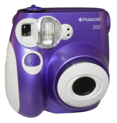 Polaroid PIC300 Instant Digital Camera - Purple,