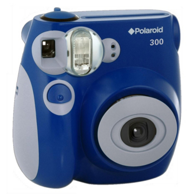Polaroid PIC300 Instant Digital Camera - Blue,
