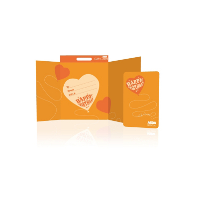 Happy Birthday with love Card Birthday Gift Cards ASDA direct