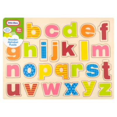 Little Tikes Wooden Alphabet Puzzle. 31414