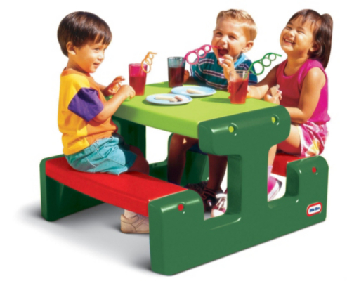 Little Tikes Junior Picnic Table - Evergreen