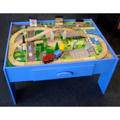 Play Tables on At Asda Direct Activity Table With Train Set Play Table With Train