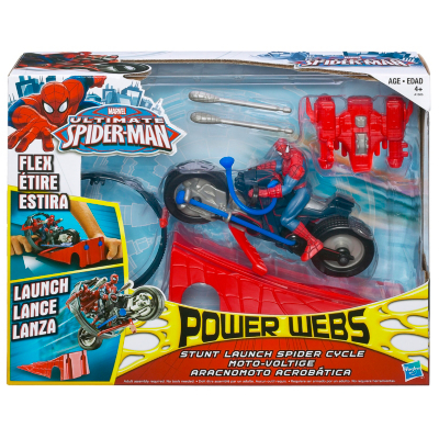 Marvel Spiderman Power Webs Spider Cycle A1505