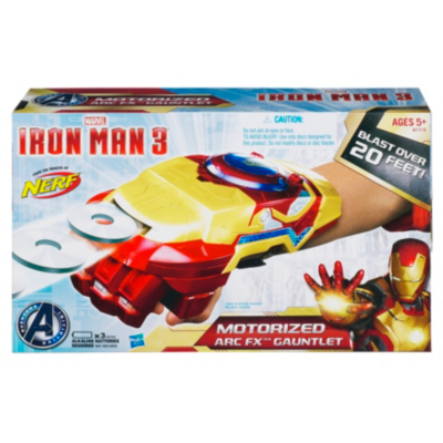 Marvel Iron Man Night Force Light Up Gauntlet A1715