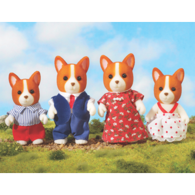 Sylvanian Families Corgi Family 4630