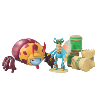 Tree Fu Tom Ariela and Teabiscuit Rodeo Playset