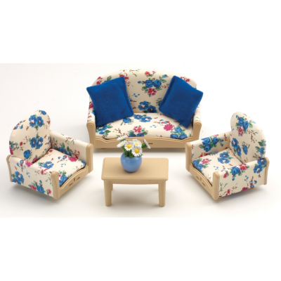 Flair Sylvanian Families Sofa and Armchairs Set 4523