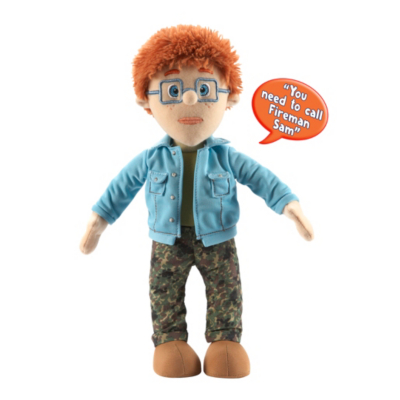 Fireman Sam Talking Norman Plush Toy 03542 Soft Toy - review, compare prices, buy online