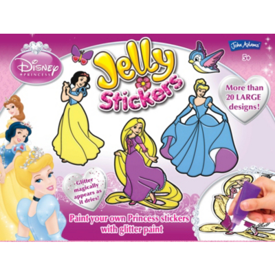 Disney Princess Jelly Stickers 9688