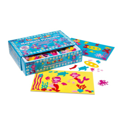 Disney Mermaid Princess Fuzzy Felt 9597