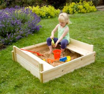 ASDA Wooden Sandpit 292