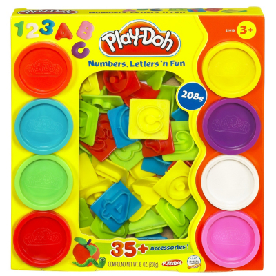 Playdoh Play-Doh Numbers and Letters Fun, Assorted 21018
