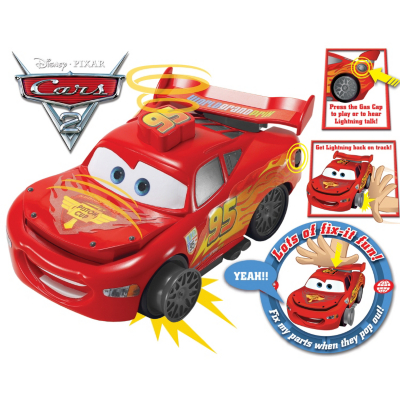 Disney Cars 2 Mcqueens Pit Crew Panic Game - 2000