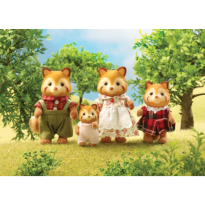 Sylvanian Families Red Panda Family 4288