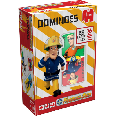 Jumbo Games Fireman Sam Giant Dominoes - 12092 12821