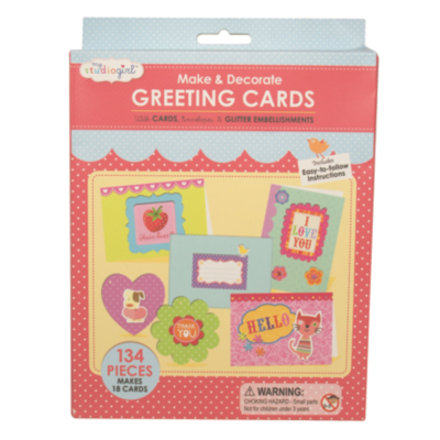 ASDA Studio Girl Make and Decorate Greetings Cards