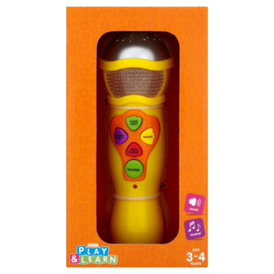 Play and Learn Disco Microphone W1111