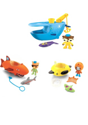 Fisher Price Octonauts GUP-A Mission Vehicle T7014