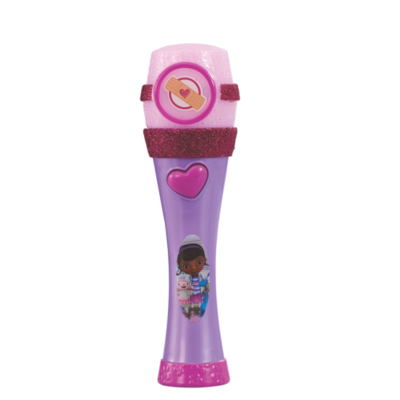 Disney Doc McStuffins Musical Light Up Microphone 90220