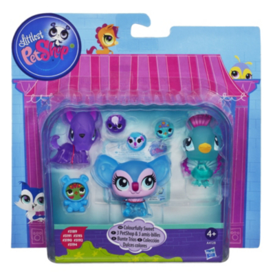 Littlest Pet Shop 6 Pack Of Pets Asst A4125