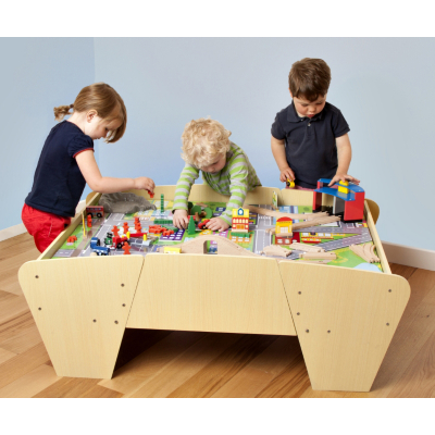 Plum Train N Track Wooden Activity Table 41034