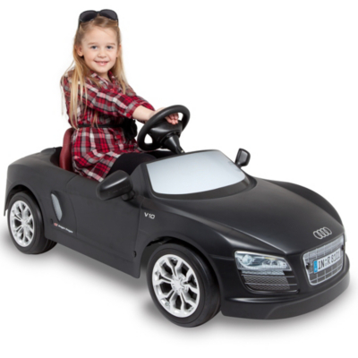 Exclusive Toys Audi R8 Pedal Powered Car - 622651, Mat Black