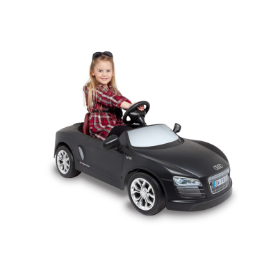 Exclusive Toys Audi R8 Electric Powered Car - 676471, Black Mat