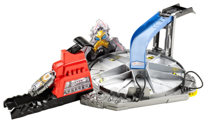 Hot Wheels Power Ranger Megaforce Action Set W4507