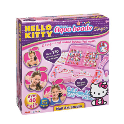 Aqua Beads Style Hello Kitty Nail Art Studio 59051