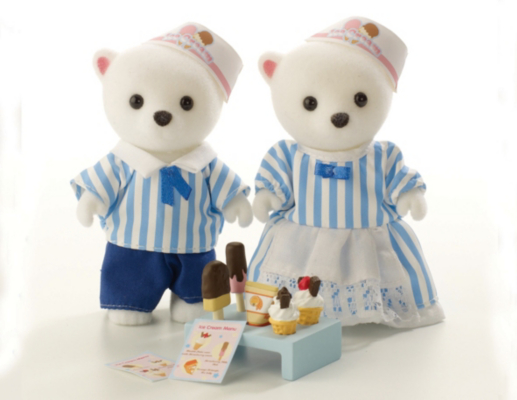 Sylvanian Families Ice Cream Driver and Seller