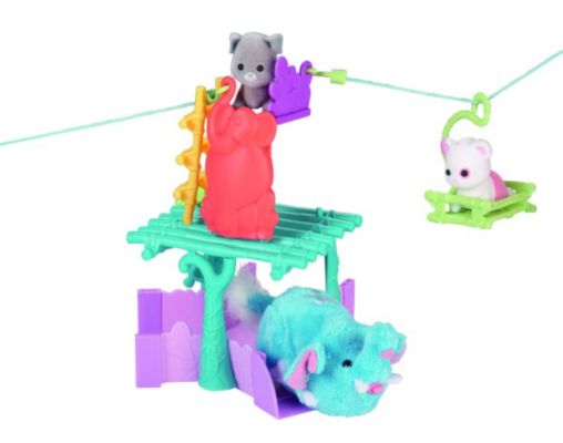 Zhu Zhu Zhu Fari Zip Line Playset 81988