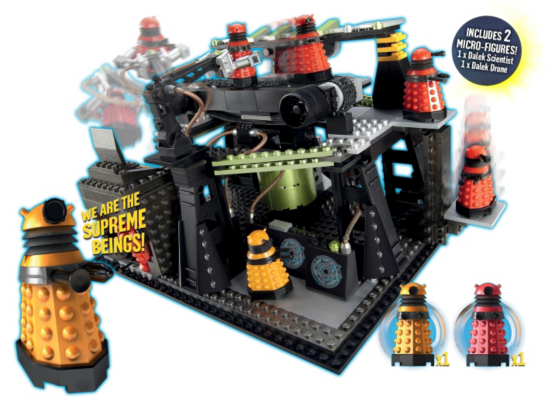 Doctor Who Character Building Dalek Factory Set