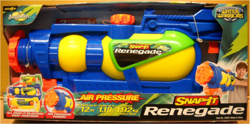 Buzz Bee Toys Renegade Water Gun - 13253 13253
